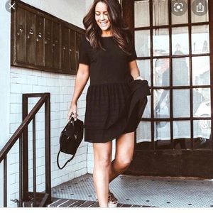 Paper Crown Black Mitzi Dress!